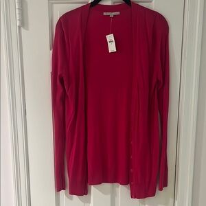 Women's Pink Cardigan Sweater